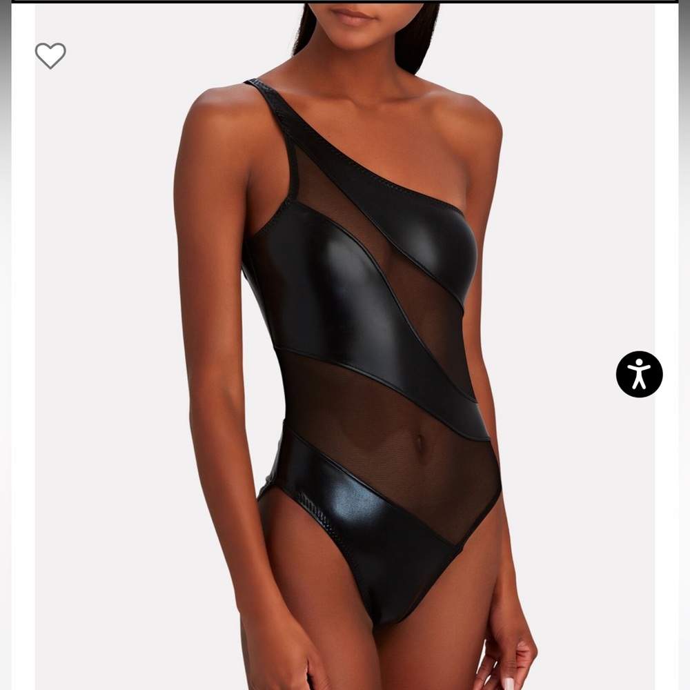 Norma Kamali one piece bathing suit